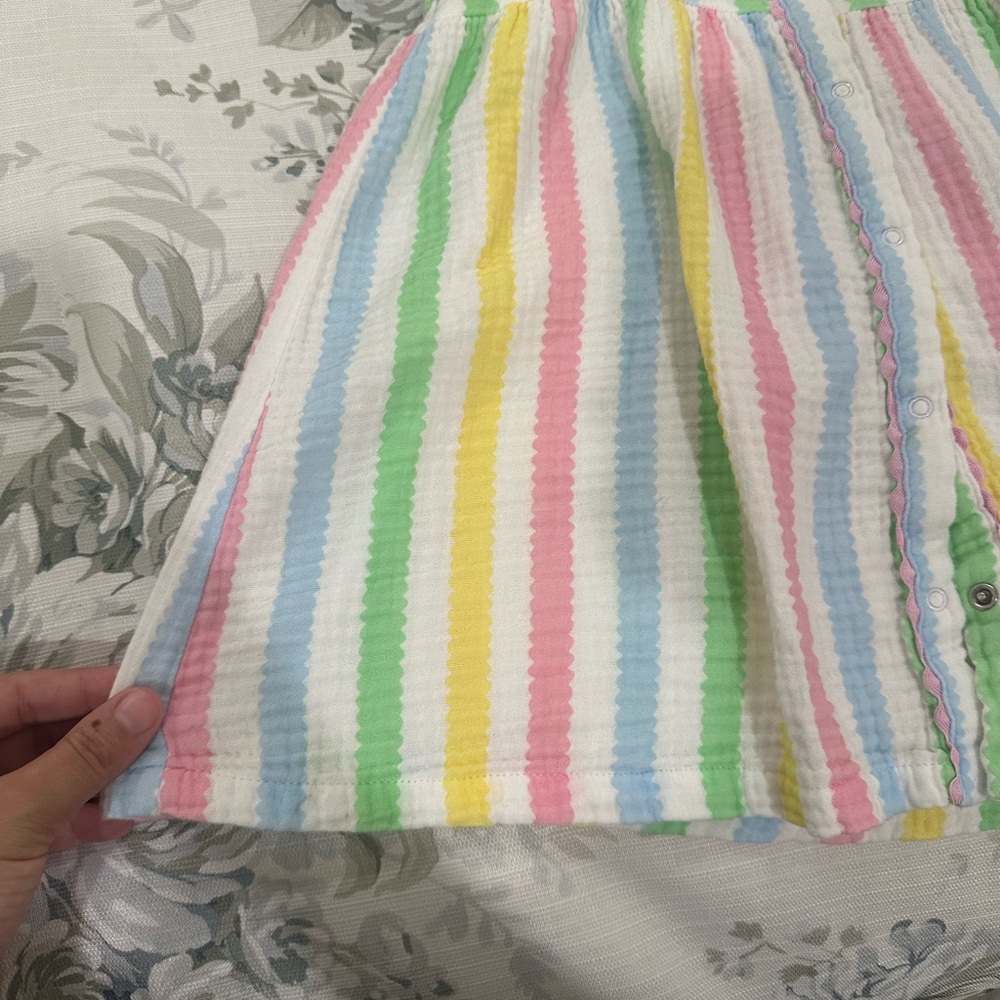 Angel Dear Ric Rac Stripe Dress - Picture 2 of 10